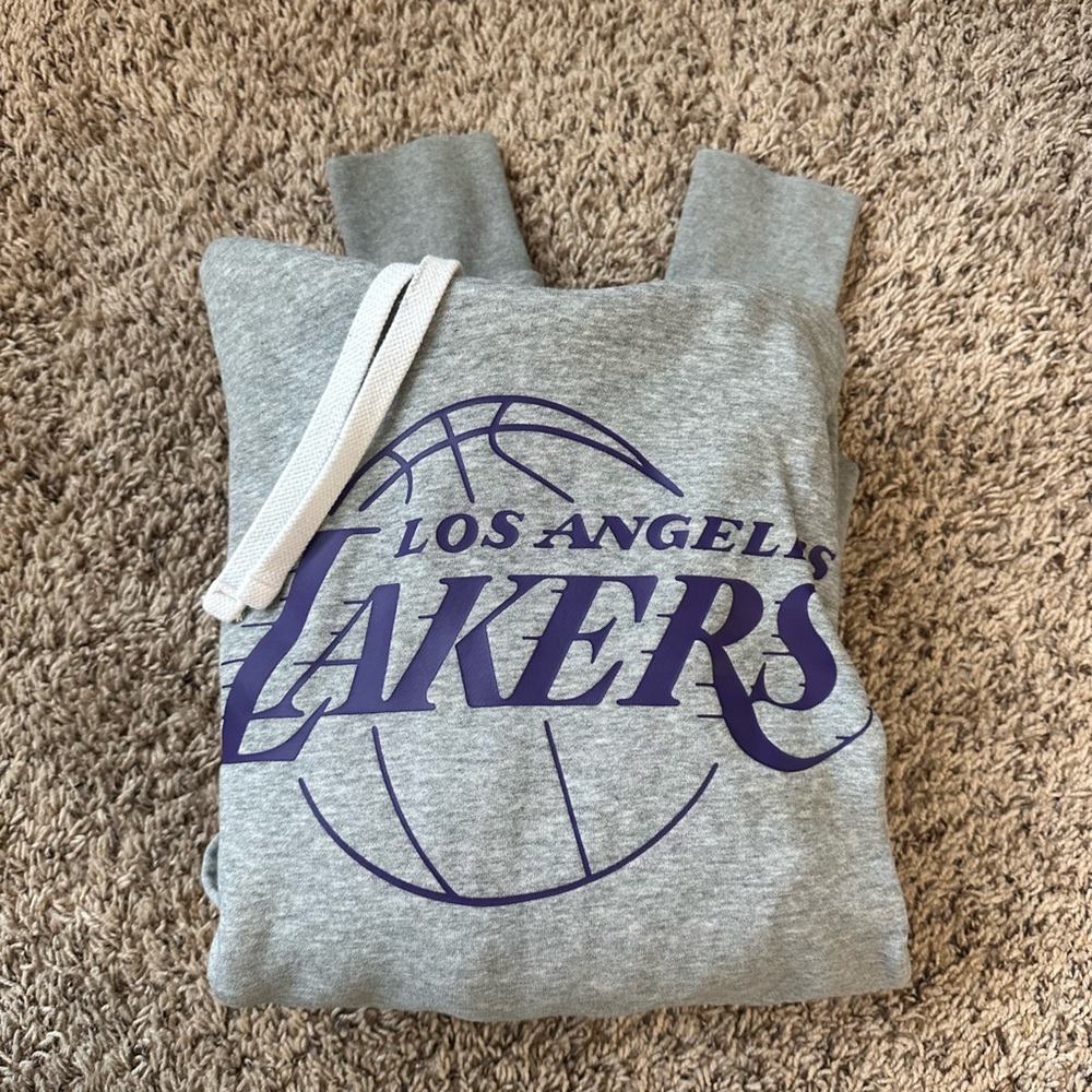 Los Angeles Lakers Gray Hoodie